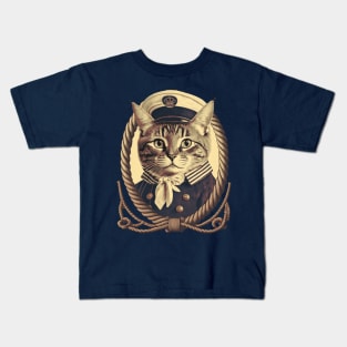 Sailor Cat Kids T-Shirt